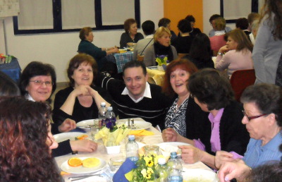 Foto della festa alla frazione Brollo